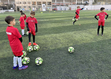 futbol antrenmanı