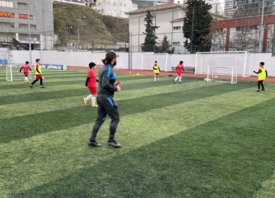 futbol antrenmanı