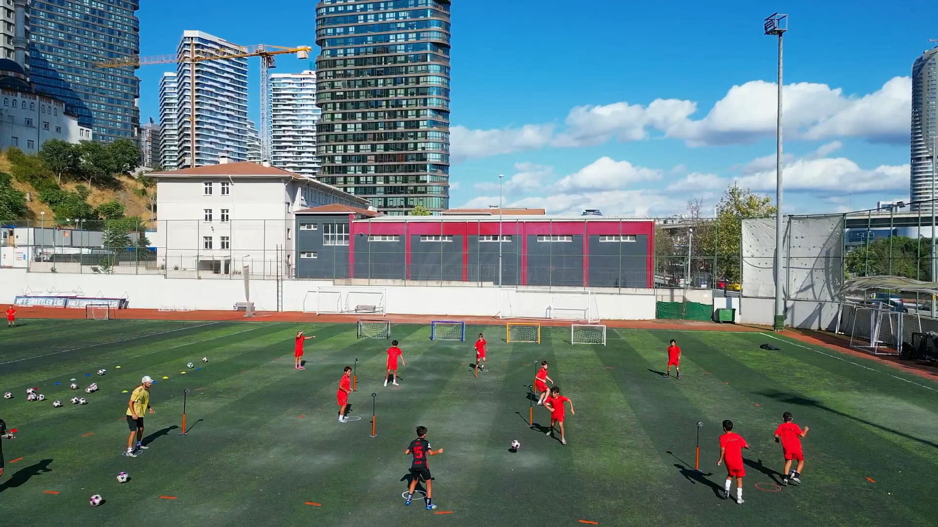 football soccer training