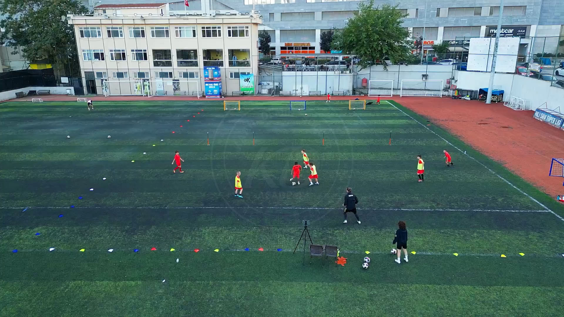 football soccer training