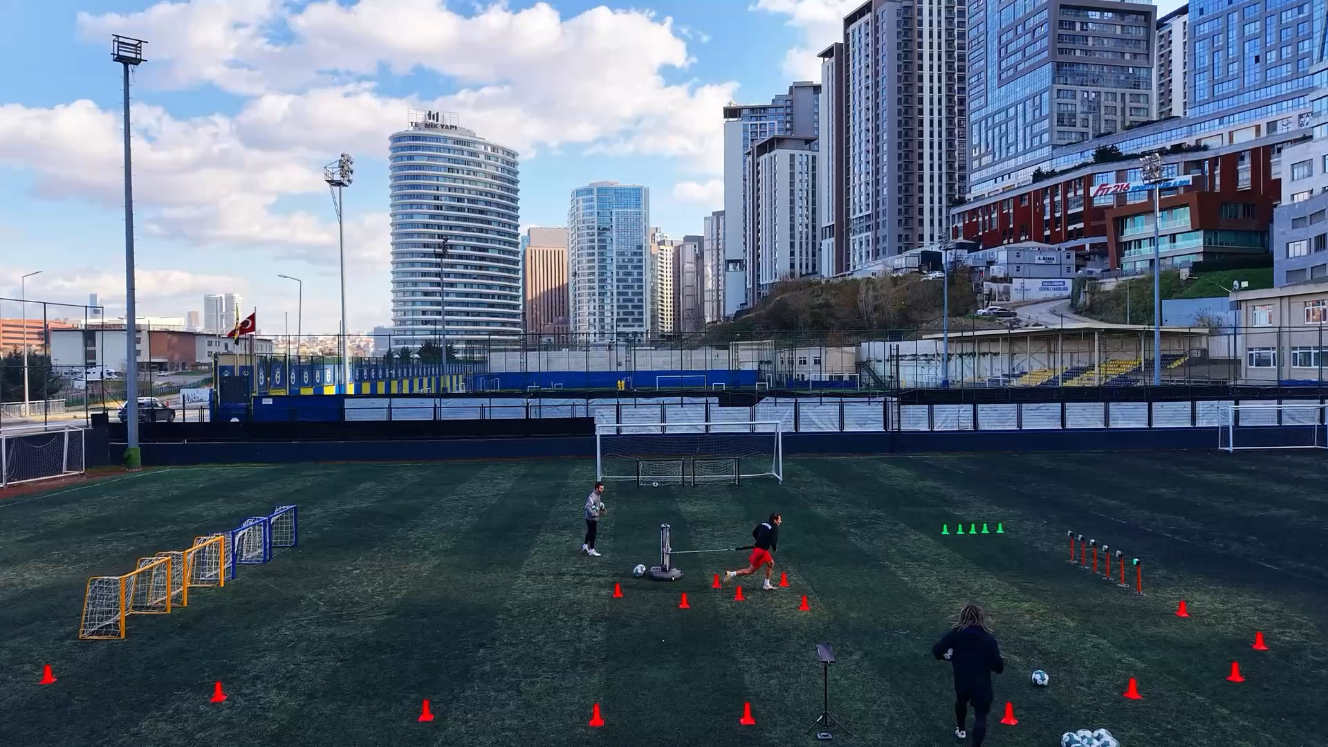 football soccer training