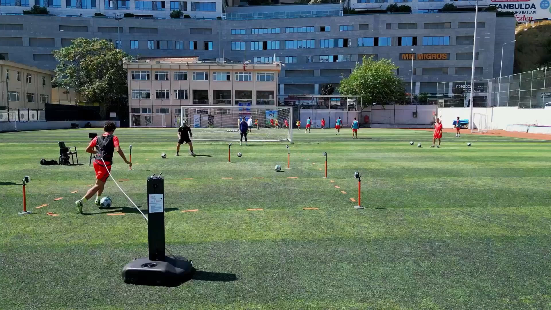 football soccer training