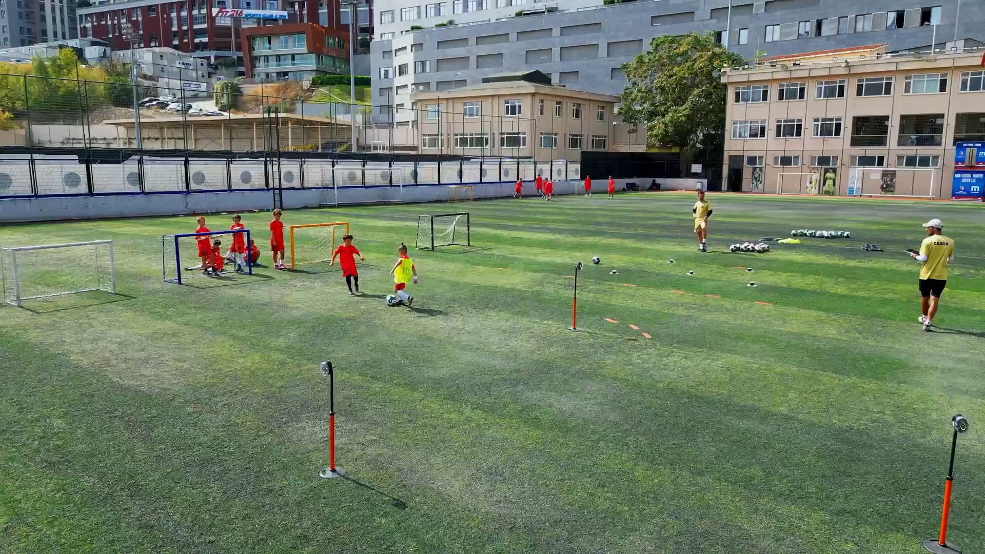 football soccer training