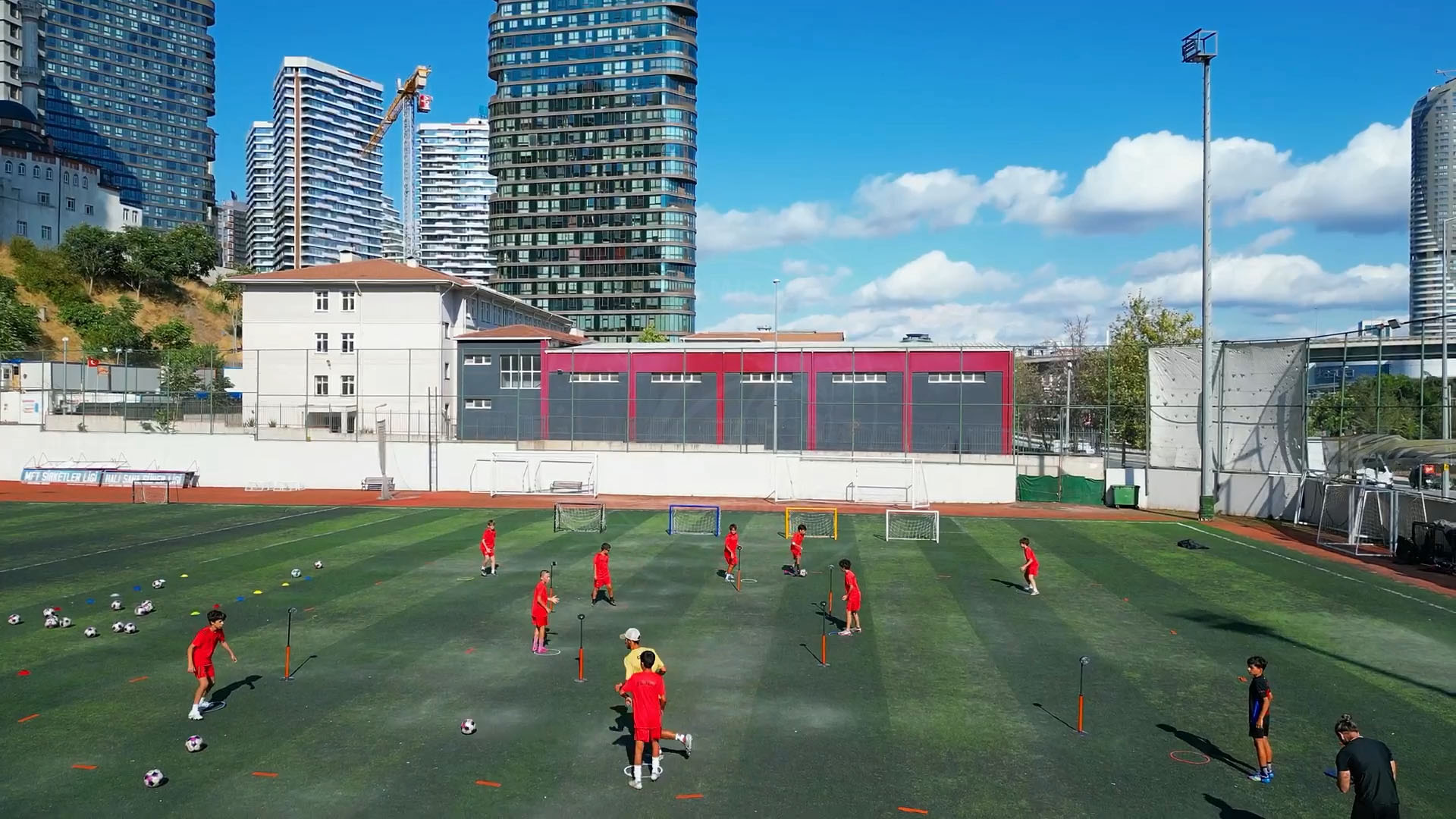 football soccer training