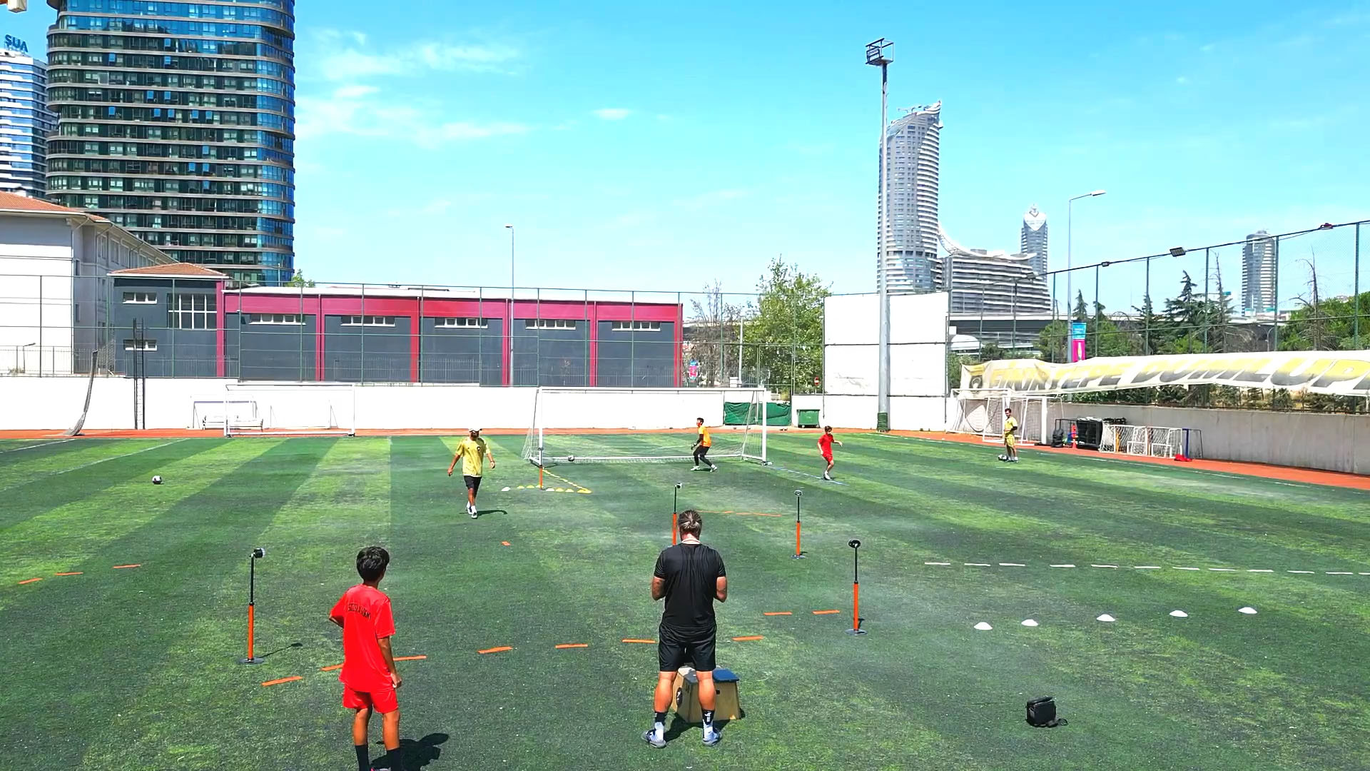 football soccer training