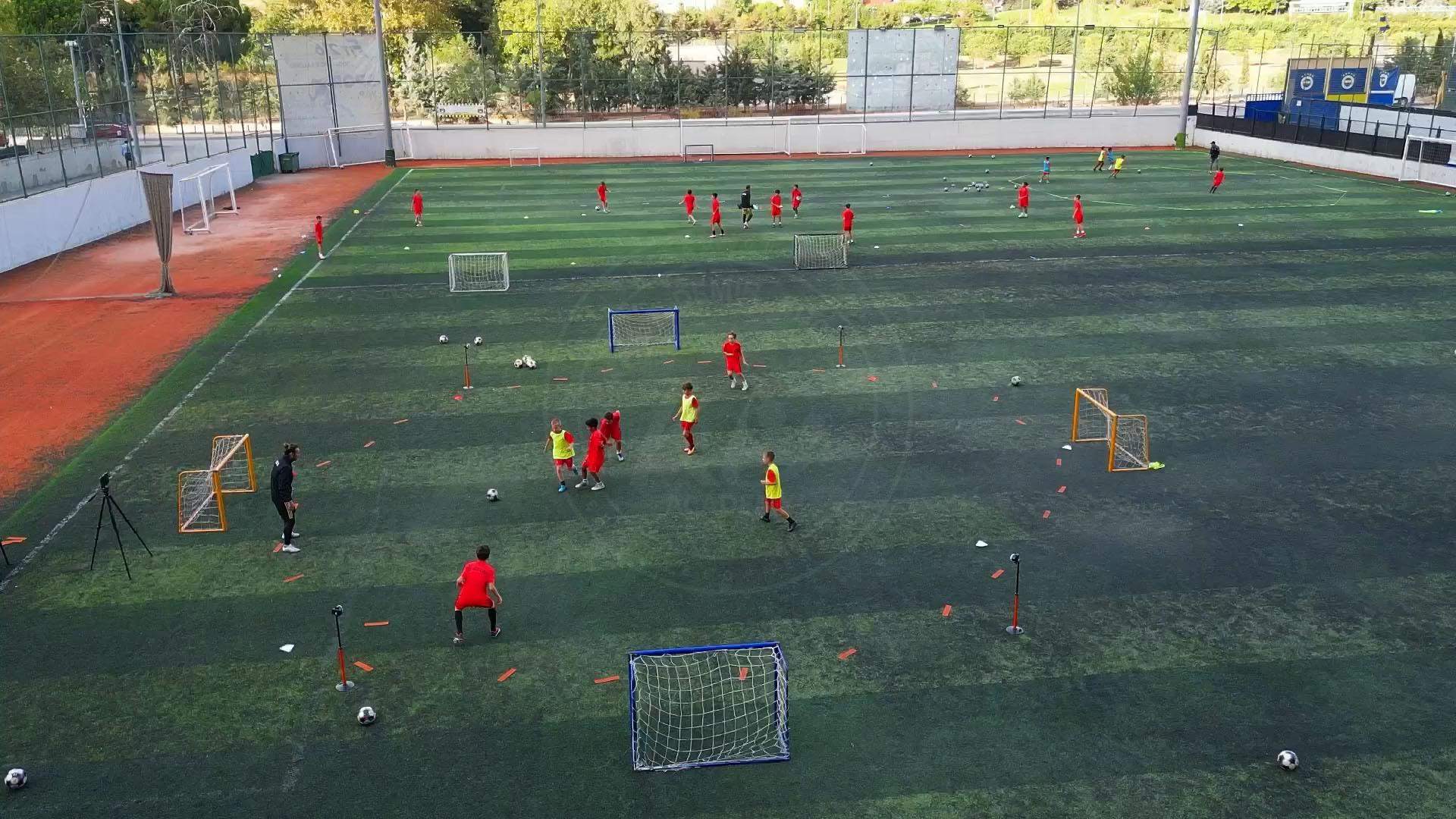 football soccer training