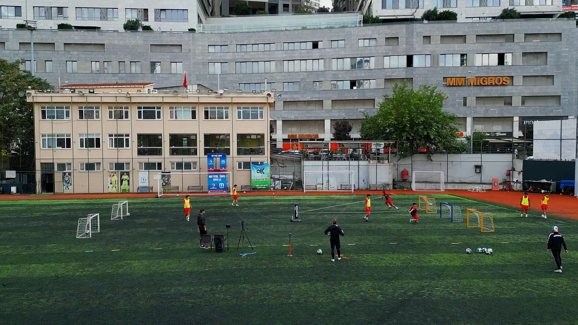 football soccer training