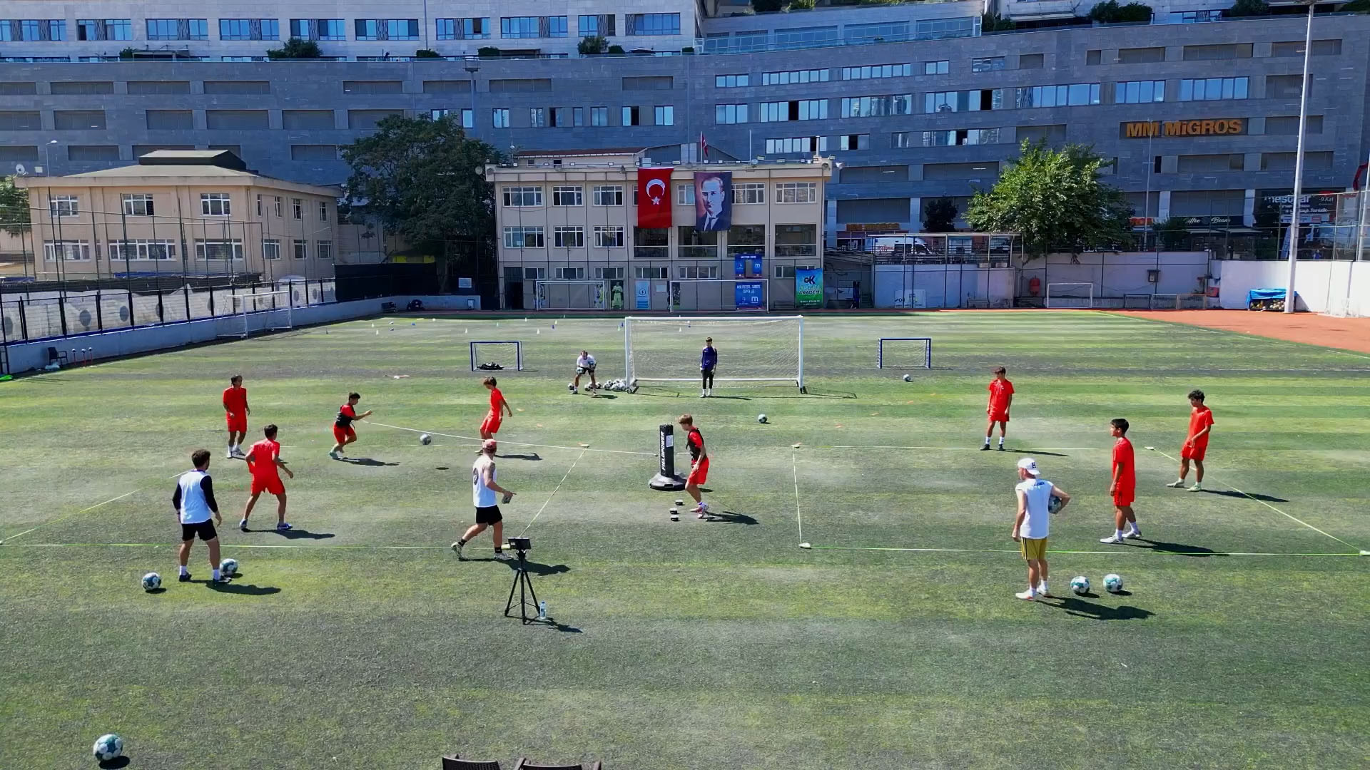 football soccer training